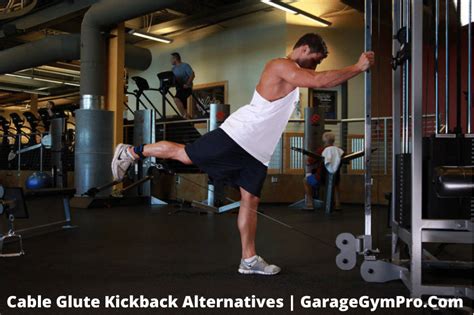 cable kickback alternative at home|Cable Glute Kickbacks Alternative